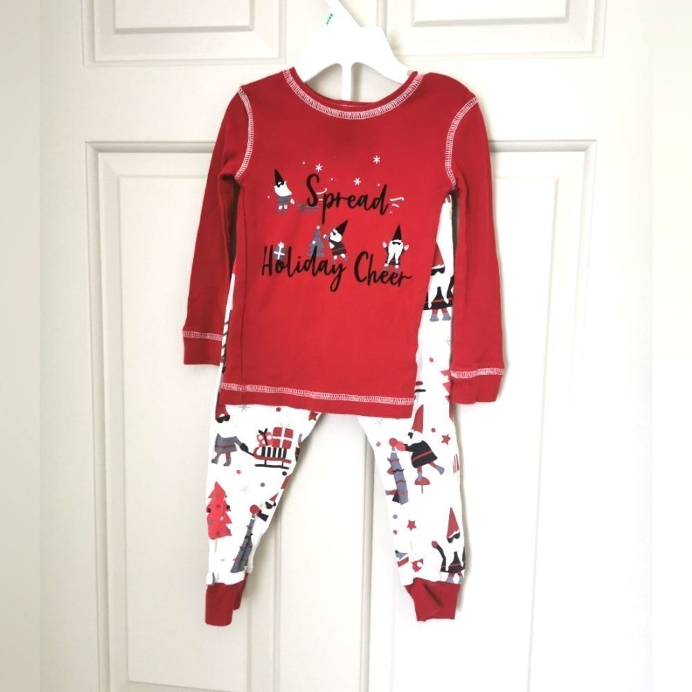 2/$15 Jingles & Joy cotton pajamas 2T